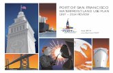WATERFRONT LAND USE PLAN - Port of San Francisco · 4/27/2016  · Interior’s Standards for the Treatment of Historic Properties and nominated and ... 136-unit luxury condominium