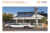 GUIDE TO INSTALLING SOLAR FOR HOUSEHOLDS · 2020. 1. 11. · A solar lease could lower your electricity bill with no upfront cost, provided the savings on your electricity bill are