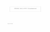TRAC EC-FP7 Guidance · Annex 2. This forms part 2of the Certificate on the Methodology. The fact that any particular institution is using the TRAC EC-FP7 system and is eligible for