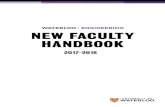 NEW FACULTY HANDBOOK - University of Waterloo...Figure 1: Faculty of Engineering Organization Chart NOTE: Some research centres within the Faculty of Engineering may report directly