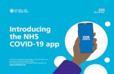 Introducing the NHS COVID-19 app · to the website where you can book a free test. If you are under 18, you are advised to show this message to a trusted adult. 7 If you feel unwell,