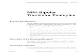 NPN Bipolar Transistor Examplesee130/sp07/project/examples.pdf · NPN Bipolar Transistor Examples Medici User’s Manual 5-2 Conﬁdential and Proprietary MD 1999.2 Draft 7/28/99