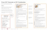From DIY Tutorials to DIY Cookbooks - Audrey Desjar traditional cookbook style of format. The recipe