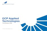 GCP Applied Technologies/media/Files/G/Gcp-Applied... · 2020. 5. 6. · GCP Applied Technologies at a Glance •Based in Cambridge, MA •Leading global provider of high-value construction