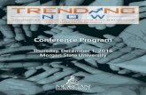 Conference Program - Morgan State University · 12/1/2016  · Keeping Pace with Emerging Public Health Threats and Best Practices Moderator: Emilie Gilde, ... Networking Reception/Poster