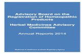 Advisory Board on the Registration of Homeopathic Products ......for a marketing authorisation, product licence or a homeopathic certificate of registration). 2. The Committee may