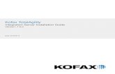 Kofax TotalAgility Integration Server Installation Guide...Jun 12, 2018  · Use the Integration Server silent installation to install Integration Server without any user interaction.