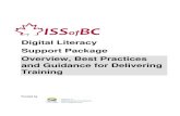 Digital Literacy Support Package Overview, Best Practices ... · This Digital Literacy Support Package Overview, Best Practices and Guidance for Delivering ... The Best Practices