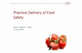Practical Delivery of Food Safety - EuroCommerce...Group sales of £50bn (2015 –2016) UK Extras -250 Superstores - 479 Metro - 178 Express - 1,713 One Stop - 873 ... Product Rules