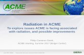 Radiation in ACME - Climate Model€¦ · Philip Cameron-Smith, ACME meeting, Summer 2017 (Bolger Center) LLNL-PRES-708641 Prepared by LLNL under Contract DE-AC52-07NA27344. Radiation