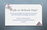 Walk to School Day! - Safe Routes to School National ... · Walk to School Day--Overview . Walk to School Day in Action . Walk to School Day . Energize Your School Community . O Ped