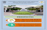 PROSPECTUS - SarvJanakariJIPMER imparts Undergraduate (UG), Postgraduate (PG) and Super Specialty Medical Training through a working hospital (JIPMER Hospital) with bed strength of