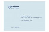Milano, 27 March, 2018 - Vittoria Assicurazioni Relations/EN… · 11 GROWTH – LIFE BUSINESS: Increase of lob III and VI premium €/ML * Ania- Data referred to December 2017 –