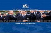 Contextual Information About the College · Page | 2 Contextual Information About the College St Dominic’s College is a contemporary, independent Catholic boys’ school in the