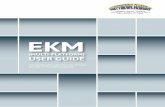 This guide will take the user through the use of the EKM ...ekmketocalc.com/web_ekm_user_guide.pdf · Now we have explained the general screen within EKM we will now explain how to