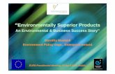 Dorothy Maxwell Environment Policy Dept., Enterprise Irelandec.europa.eu/environment/archives/ecolabel/pdf/... · – business, technology, marketing, R&D, innovation etc…}Environment}Clients
