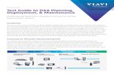 Test Guide to DAA Planning, Deployment, & Maintenance · 2 DAA and DOCSIS 3.1 Note that the DAA deployment lifecycle above is broken into four distinct phases: y Headend/Hub Construction
