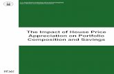 The Impact of House Price Appreciation on Portfolio ... · house price appreciation affect household portfolios of assets and debts? The answers to these questions are important for