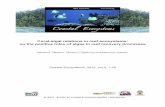 Coral-algal relations in reef ecosystems: on the positive ... · Disturbance and recovery of coral reef ecosystems Reefs under disturbance and their recovery ... reef ecosystems are