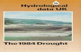 ih Hydrblogical data UK · through the winter months will limit runoff and infiltration necessary for the replenishment Of surface and groundwater reservoirs and pose a potential