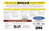 Civil Rights - The New Jim Crow - Chamber Coalition crow.pdf · Civil Rights - The New Jim Crow END RACIAL PROFILING & DISCRIMINATION! Session 1 - May 5 Session 2 - May 12 Session