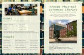 Kresge Physical Sciences Library€¦ · About Kresge Library Kresge Physical Sciences Library provides collections and information services that support research, teaching, and learning