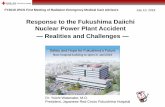 Response to the Fukushima Daiichi Nuclear Power Plant ...ndrc.jrc.or.jp/infolib/cont/mst/G0000001nrcarchive/... · Fukushima Daiichi NPP* Area : 13,784 km2 (5,322 mi2), the 3rd largest