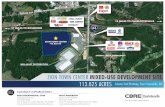 ZION TOWN CENTER MIXED-USE DEVELOPMENT SITE …...mall is one of the most successful of its kind, boasting over 150 charming shops and award-winning restaurants. Charlottesville’s