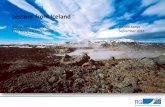 Lessons from Iceland - International Monetary Fund€¦ · Geothermal Energy can Transform a Country’s Economy “In my youth, over 80% of Iceland’s energy needs came from fossil