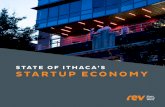 STATE OF ITHACA’S STARTUP ECONOMY · 6/28/2018  · GiveGab is a fundraising and donor engagement platform for nonprofits. RECENT MILESTONES Raised more than $1B for 35,000 nonprofits
