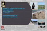 SUSTAINABLE SEDIMENT MANAGEMENTAND DREDGING …...Nov 28, 2018  · Sustainable Sediment Management and Dredging Seminar. USArmy Corps of Engineers Engineer Research and Development