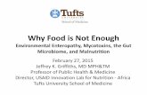 Why Food is Not Enough Why Food is Not Enough Environmental Enteropathy, Mycotoxins, the Gut Microbiome, and Malnutrition February 27, 2015 Jeffrey K. Griffiths, MD MPH&TM
