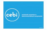 (Presentazione CEBI Motors 2018 rid [modalità compatibilità]) · Cebi Motors. - ITALY Components for the automotive industry Established: 1976 Total surface area: 20 600 m 2 Covered