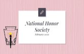 Society National Honor · 3 Absences: Dismissal from National Honor Society Tardies: 2 tardies = 1 absence You will be marked tardy if you are more than 5 minutes late to a meeting
