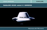 Mini-C GMDSS UM · 2020. 6. 15. · v About the manual 2 Intended readers This manual is a user manual for the SAILOR 6110 mini-C GMDSS. The manual is intended for anyone who is using