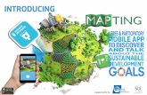 Mapting Flyer ENG - Earth Charter€¦ · more just, sustainable and peaceful societies. 1) The SDGs are the targets, they help understand where we need to go. 2) The Earth Charter