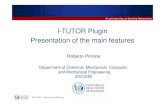 I-TUTOR Plugin Presentation of the main featuresblog.unimc.it/i-tutor/files/2013/12/I-TUTOR-Plugin.pdf · Constraints for interaction design. Unskilled users wrt computer-related