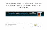 Rx Awareness Campaign Toolkit for Agencies & Organizations ... ISDH RX Awareness Campaign Toolkit.pdfDepartment of Health (ISDH) is taking part in the Centers for Disease Control and