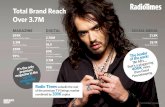 Total Brand Reach Over 3 - Immediate Media Company · Total Brand Reach Over 3.7M MAGAZINE 894K Copies Sold Per Week 2.2M Readers Per Week 220K Subscriptions 99% Actively Purchased