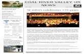 COAL RIVER VALLEY NEWS · 2018. 7. 7. · Coal River Valley Sustainable Living Group Free Information session on Home Battery Storage for Solar and Wind Power At 7 pm on Tuesday 14th