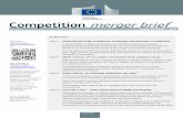 Competition merger briefec.europa.eu/competition/publications/cmb/2015/cmb2015_002_en.pdf · Issue 2/2015 - July. Competition merger brief. In this issue: Page 1: Protecting the drugs