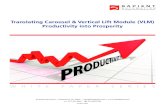 New Translating Carousel & Vertical Lift Module (VLM) Productivity … · 2013. 1. 10. · Translating Carousel & Vertical Lift Module (VLM) Productivity into Prosperity WHITE PAPER