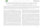 Renewable Biopolymer-based Excipients for Colon Drug ...Renewable Biopolymer-based Excipients for Colon Drug Delivery System: an Overview Samit Kumar 1*, Yuvraj Singh Negi 2, Manoj