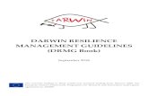 DARWIN RESILIENCE MANAGEMENT GUIDELINES (DRMG Book) · 2018. 10. 4. · The main objective and core result of the project is the development of DARWIN resilience management guidelines
