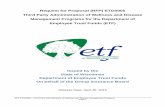 Request for Proposal (RFP) ETG0005 Third Party ... · Plan” and “State Maintenance Plan” that are administered through a single administrator. The ... CONTINUANT 144 230 43