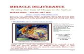 Miracle deliverance - JESUS€¦ · universal brotherhood of mankind, and unity among all religions, except the monotheistic religions, Christianity, Islam, and Judaism , which she