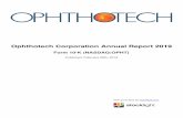 Ophthotech Corporation Annual Report 2019 · OPHTHOTECH CORPORATION (Exact name of registrant as specified in its charter) Delaware (State or other jurisdiction of incorporation or