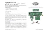 EVBUM2497 - IoT Development Kit (IDK) Quick Start Guide · • Ambient Light Sensor (ALS) Shield • Touch Shield, PIR Shield, Stepper Motor Shield • LED Ballast Shield, Wi-Fi®