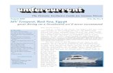 MV Tempest, Red Sea, Egypt + [other articles] Undercurrent ......The Red Sea teems with life, but encounters with mantas, whale sharks and dolphins are still left to chance. Near Hurghada,