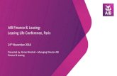 AIB Finance & Leasing: Leasing Life Conference, Paris...35% of all digital spend Digital video advertising has grown by more than a third-year-over-year and now accounts for $5bn in